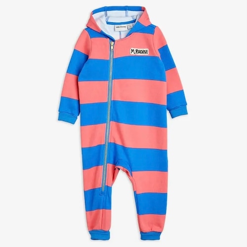 【mini rodini】【23AW】【2374011428】STRIPE ONESIE