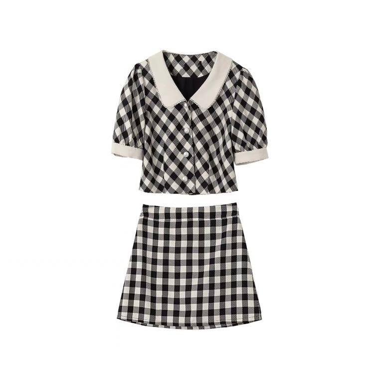 ギンガムチェックセットアップ | Lilycloset - ファッション通販 ギンガムチェックセットアップ | Lilycloset - ファッション通販