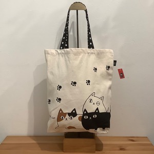 猫ちゃんが可愛い♡【A4対応トートバッグ】3柄展開♪