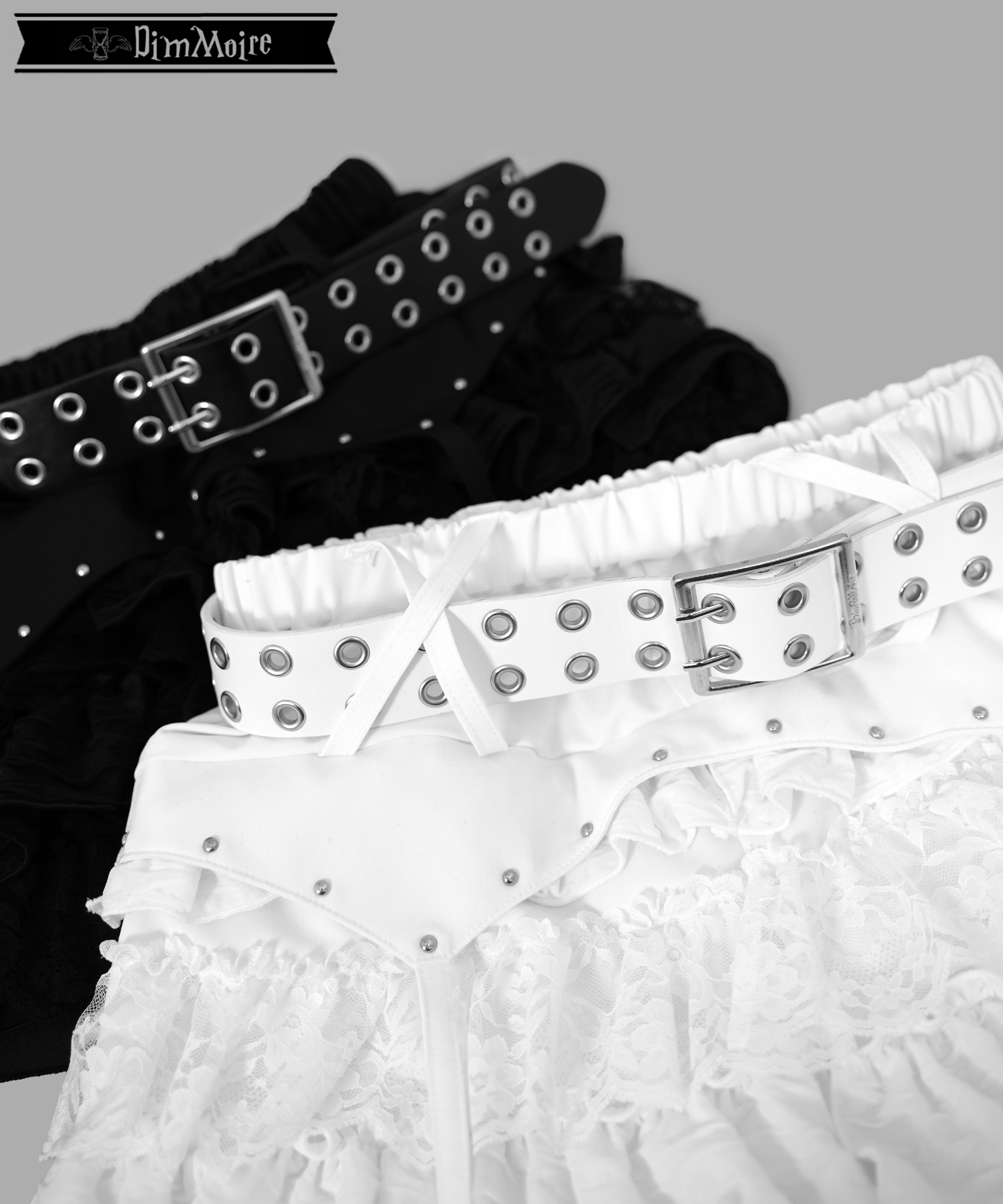 DimMoire Fallen Frillショートパンツ Black Lサイズ Fallen Frillショートパンツ‎【White】 | DimMoire