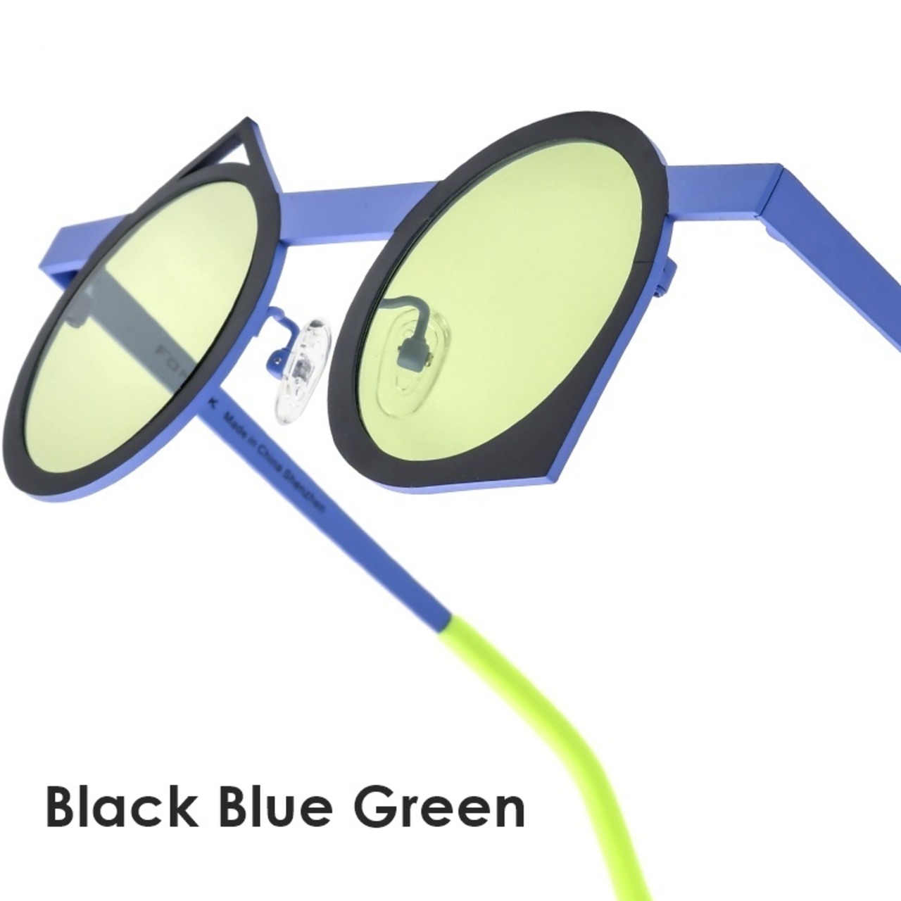 Titanium Irregular Sunglasses -round- / チタン イレギュラー サングラス -ラウンド-