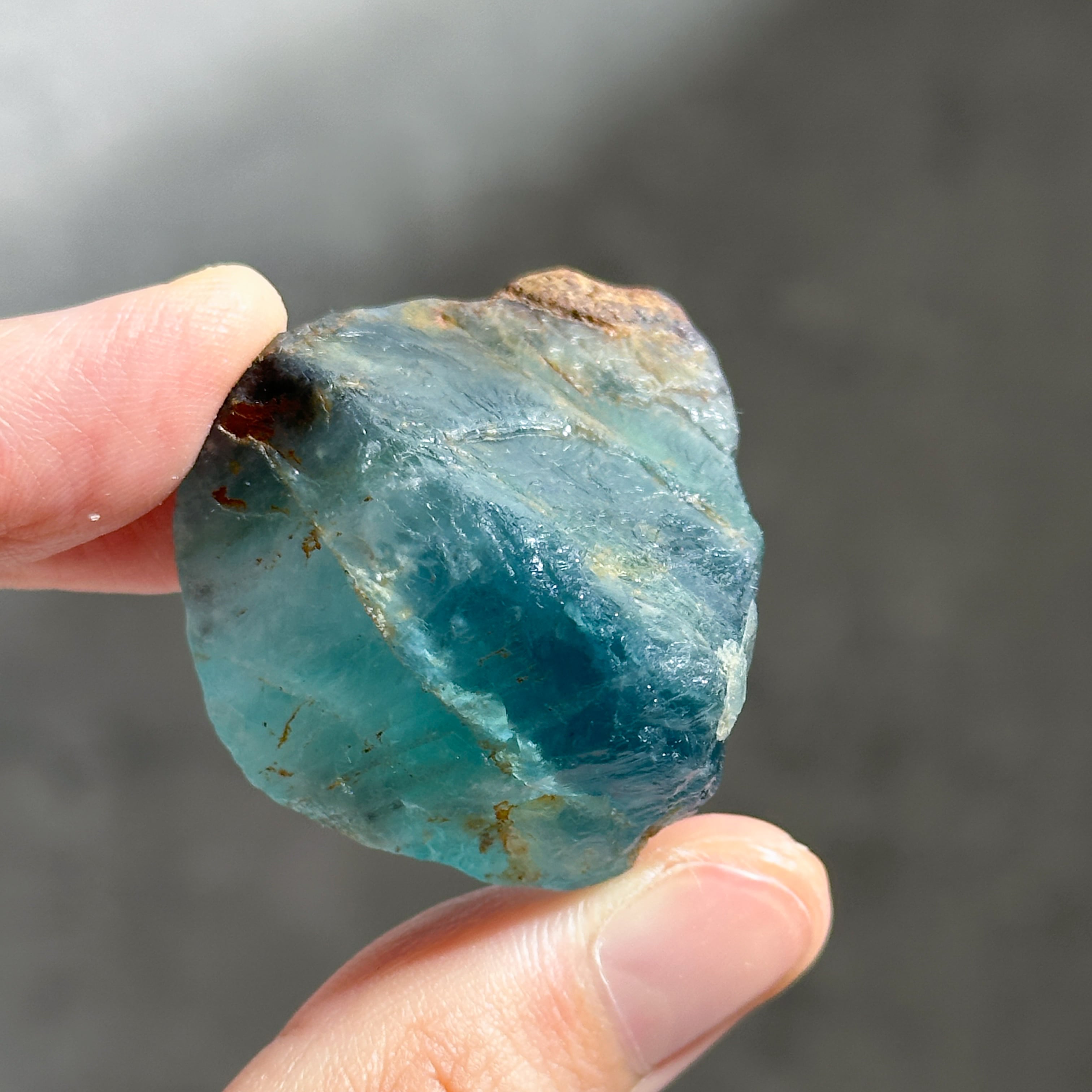 ブルーフローライト 原石 24◇ Fluorite ◇天然石・鉱物