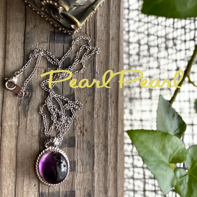 アメトリンのような＊ファントムアメジストTOPネックレス