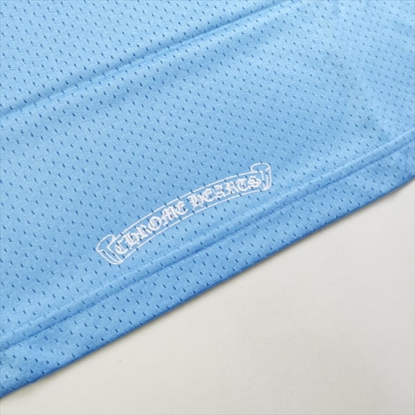 Size【L】 CHROME HEARTS クロム・ハーツ MESH WARM UP JERSEY BLUE Size【L】 CHROME HEARTS クロム・ハーツ MESH WARM UP JERSEY BLUE