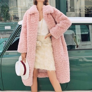 ムートンロングコート　23216