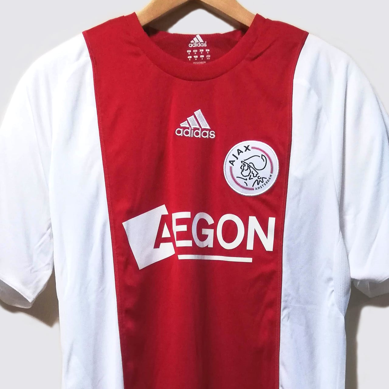 アヤックス 2008-09 adidas ホーム半袖 ユニフォーム（インポートM