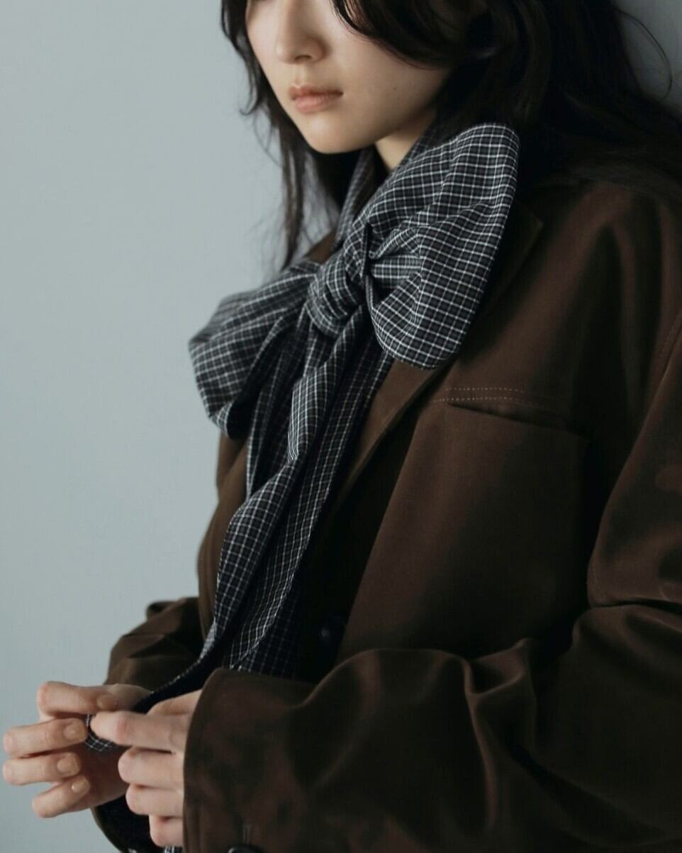 anuke(アンヌーク) Volume Ribbon Shirts | サウスオレンジ｜メンズ