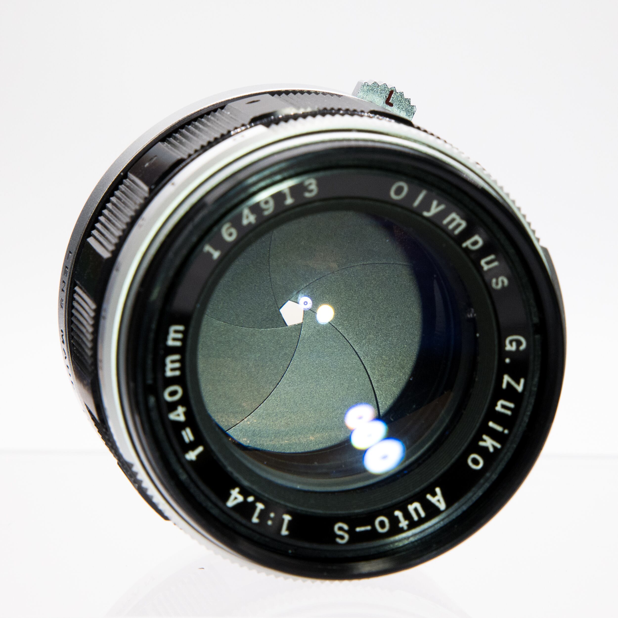 OLYMPUS G,Zuiko Auto-S 40mm F1.4【並品】 | まるやまカメラ