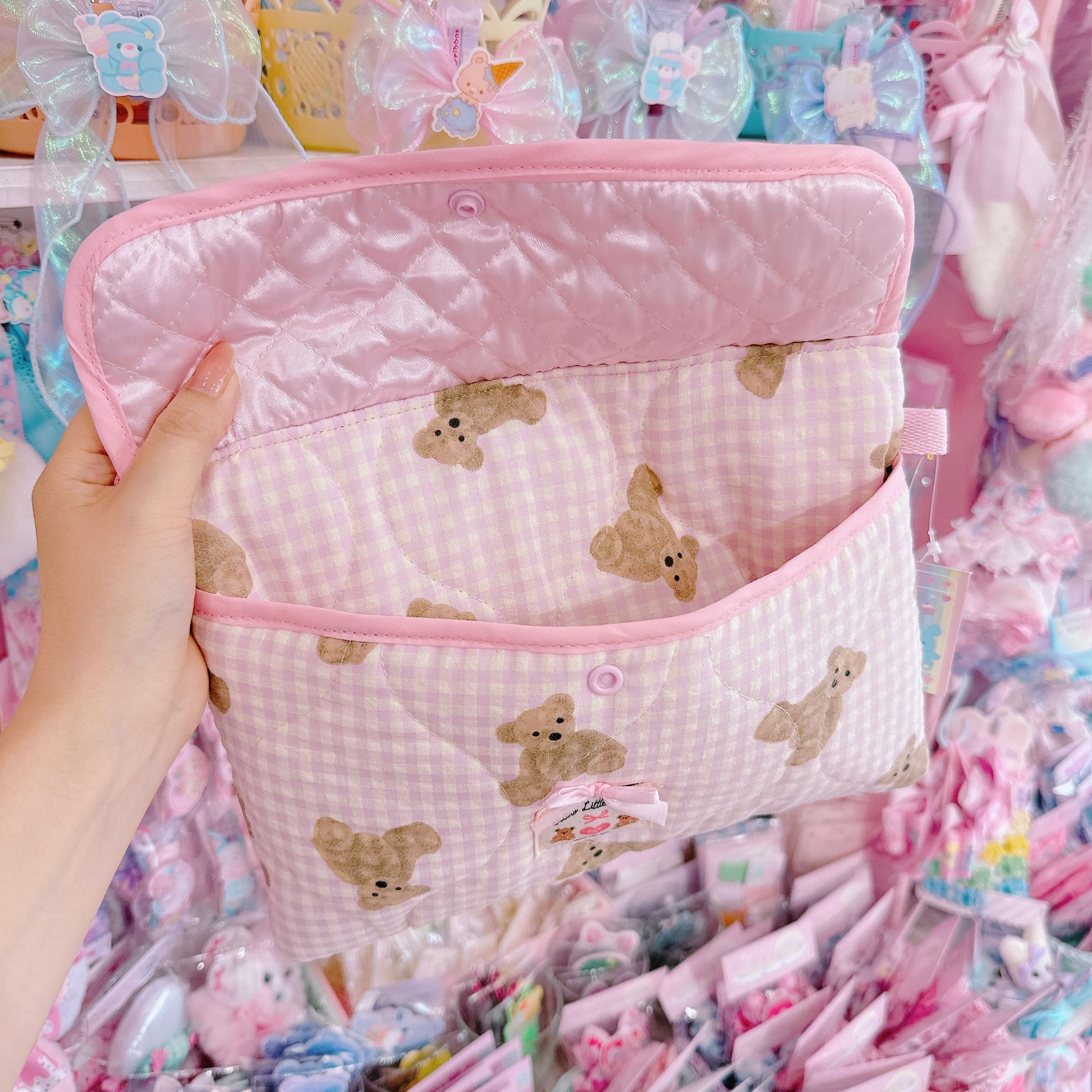 【E6】33-7 2wayぺたんこポーチバッグ（ショルダーひも別売）