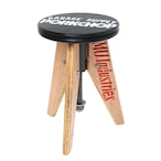 ADJUSTABLE PORK STOOL LOW/BLACK