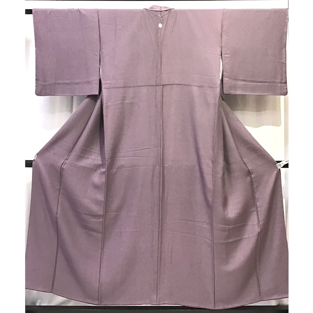 正絹・色無地・着物・薄紫地・No.200701-0614・梱包サイズ60