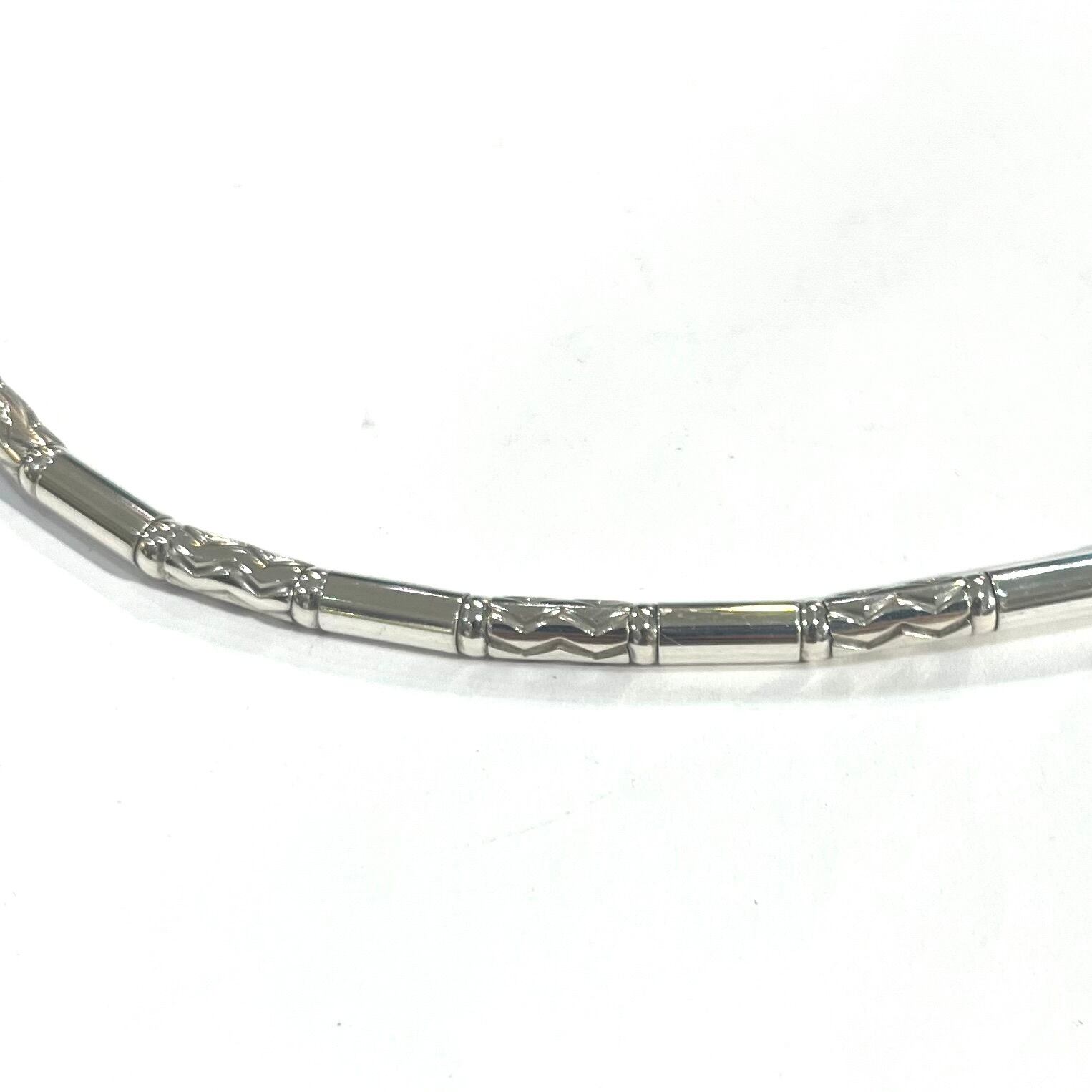 希少【TIFFANY&CO.】2933 German ZigZagブレスレット幾何学 シルバー