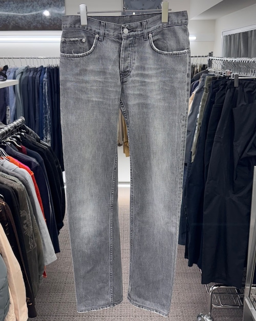2000s HELMUT LANG LOW WAIST FADED JEANS