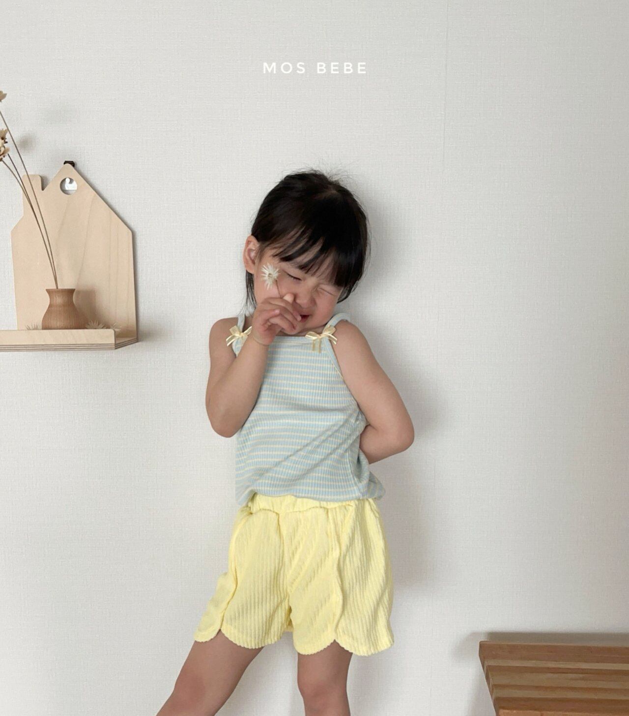 ꒰ 即納 ꒱ ribbon sleeveless / mosbebe