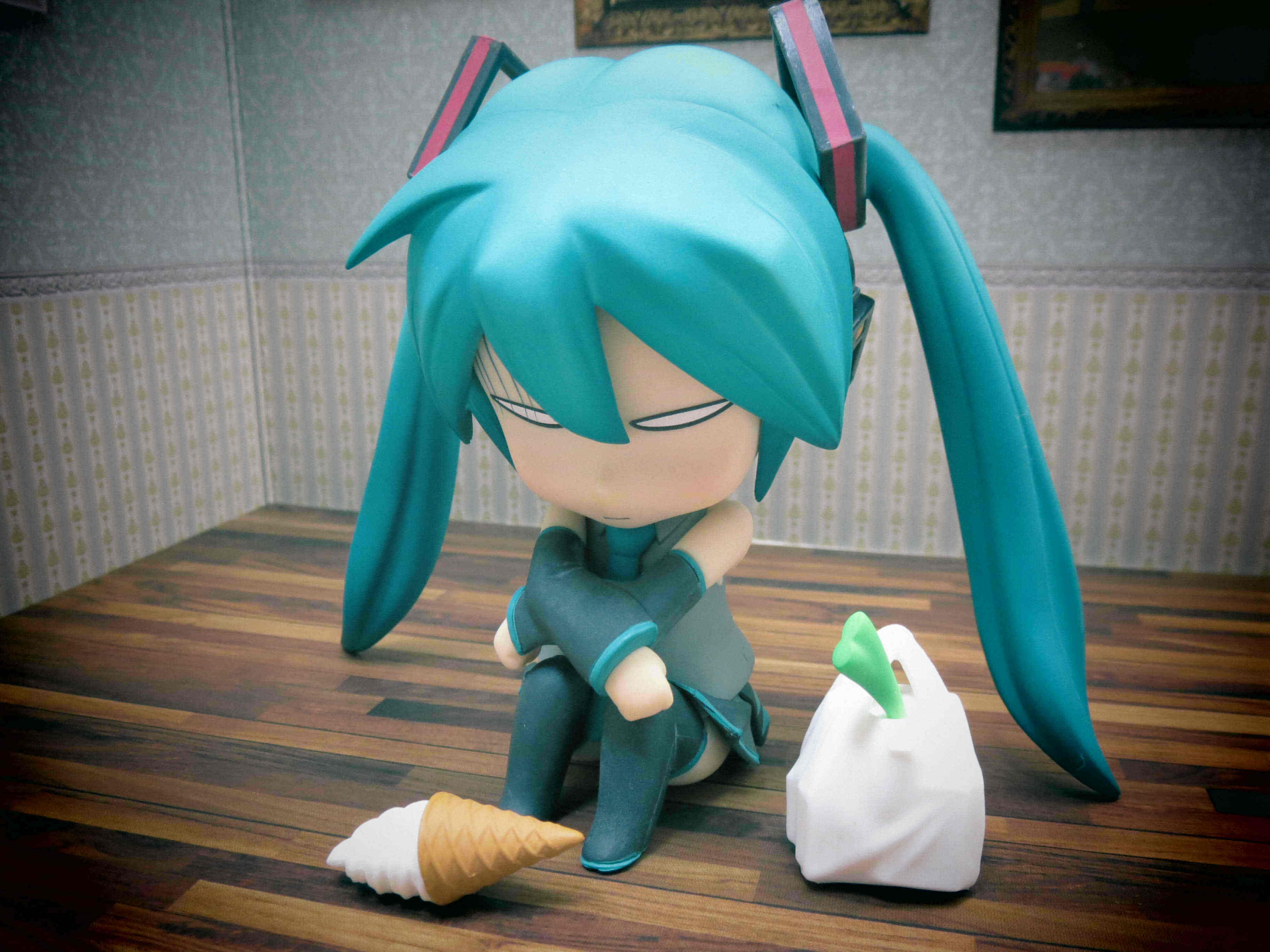 再入荷【212】 週刊はじめての初音ミク 体パーツ ミク衣装 