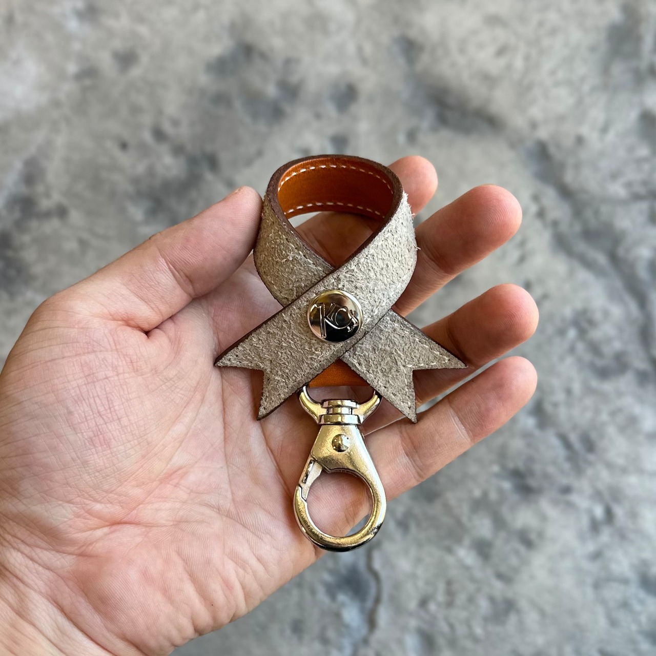 【限定商品】キーリング ボウ クリッパー スウェード