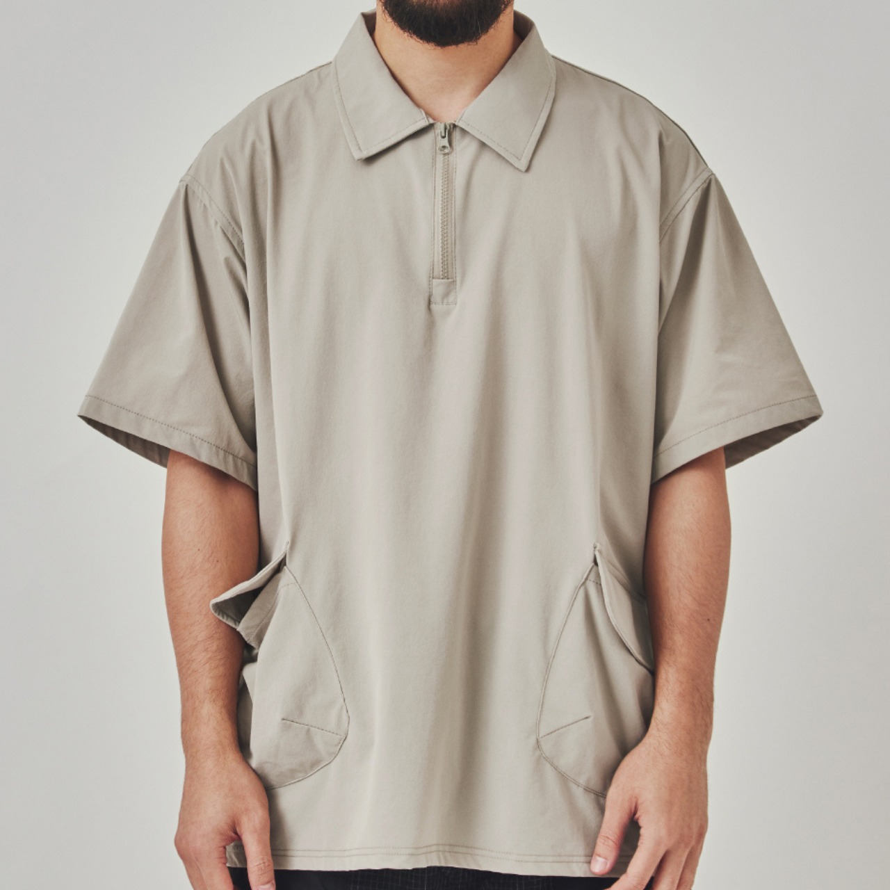 クロスユニット・ジップギアシャツ A1947 - 3