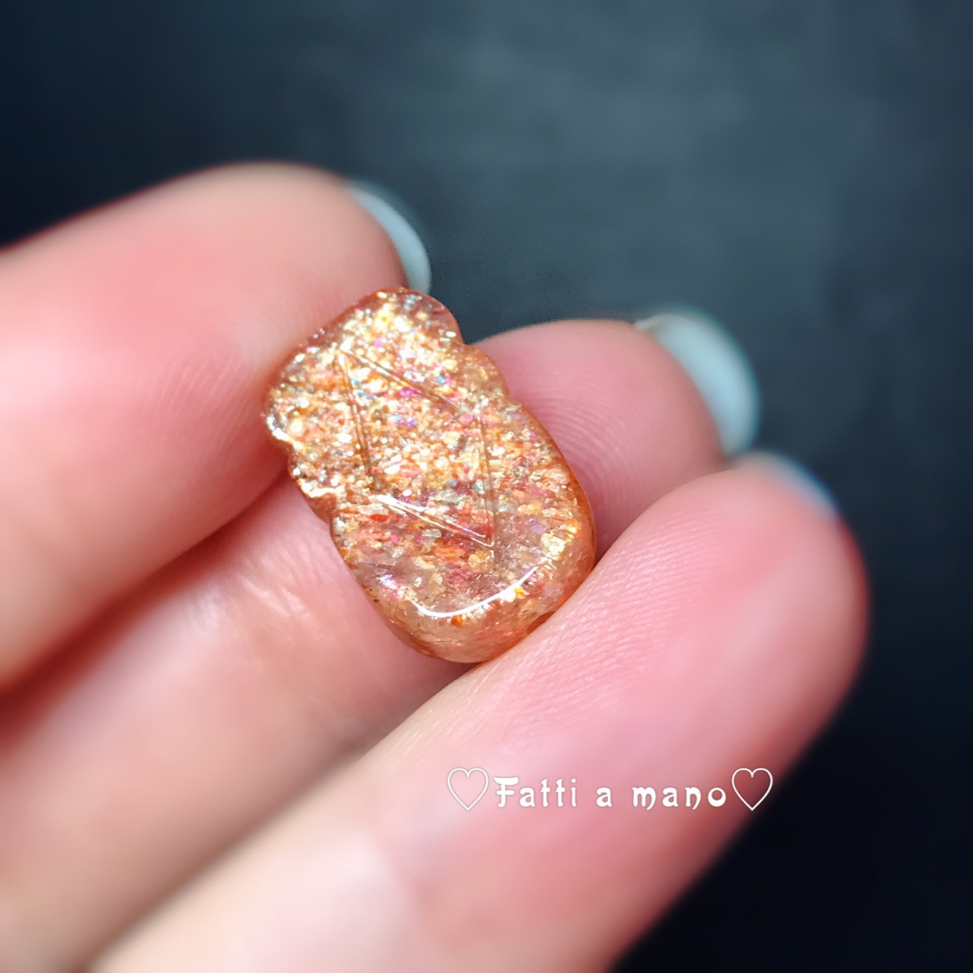 ★数量限定★高品質♢お買い得【サンストーン『勝利の石』タンブル連】❤️ ☆数量限定☆高品質♢お買い得【サンストーン『勝利の石