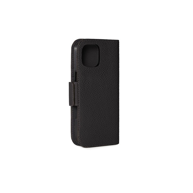【BONAVENTURA】(for iPhone16Pro Max) スタンドダイアリーケース シュリンクレザー [ブラック ] スマホケース ヨーロッパ最高級レザー 本革 プレゼント BKAT16PM-BK