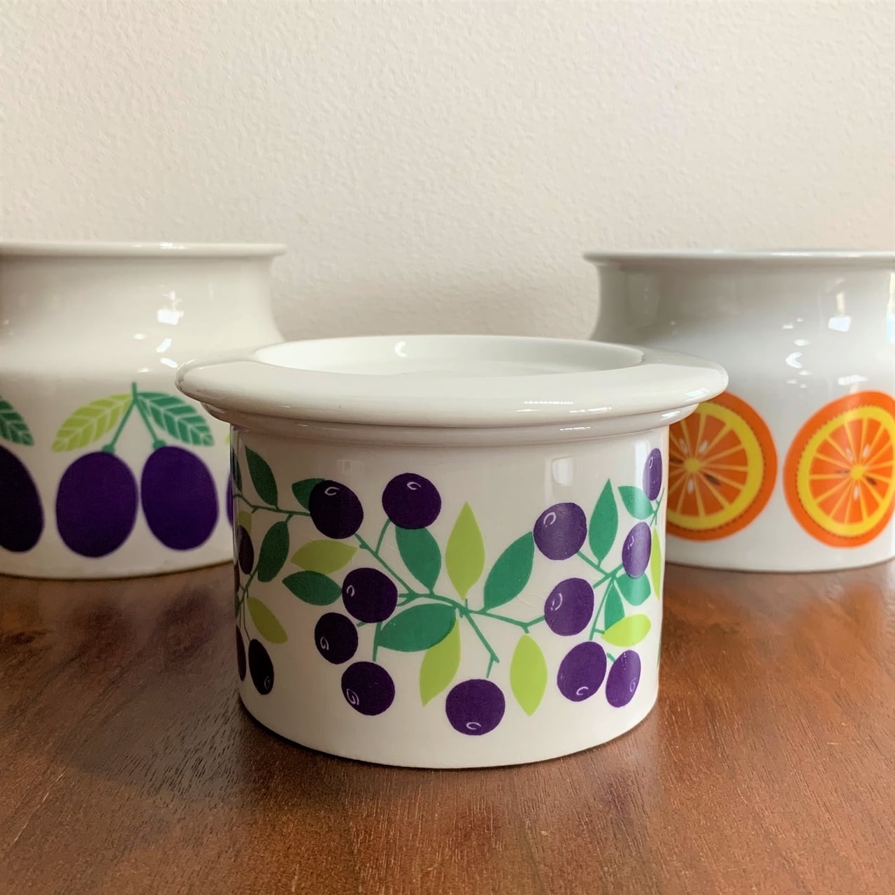 アラビア ブルーベリー柄 ジャー / ARABIA POMONA Jam Jar | ON THE MOON