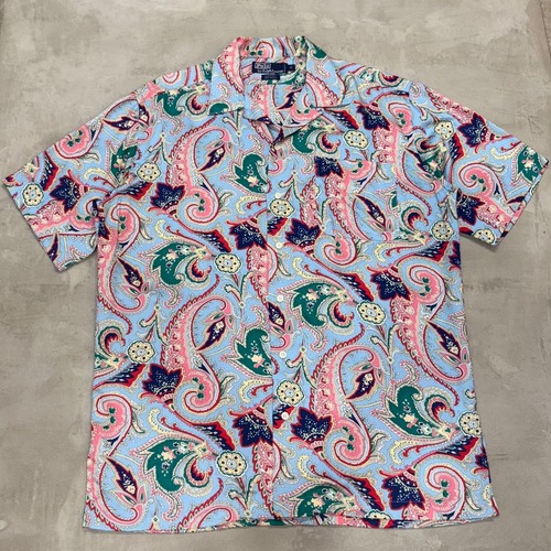 Polo Ralph Lauren “BERKLEY” S/S Rayon Paisley Shirt