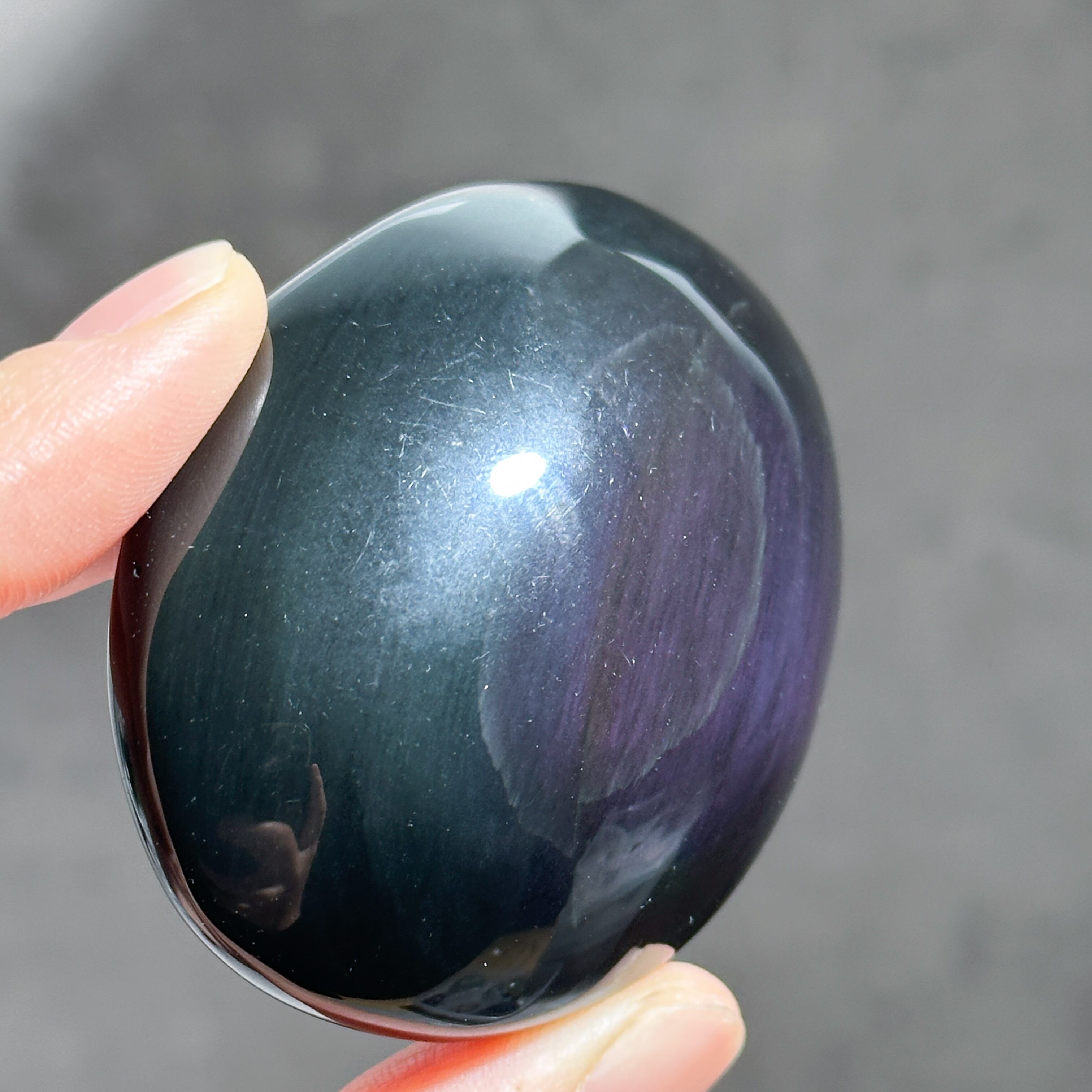 レインボーオブシディアン パーム62◇ Rainbow Obsidian ◇天然石