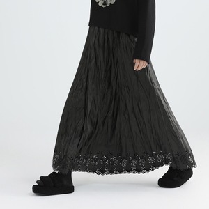 Flower Eyelet Skirt【TR3182】