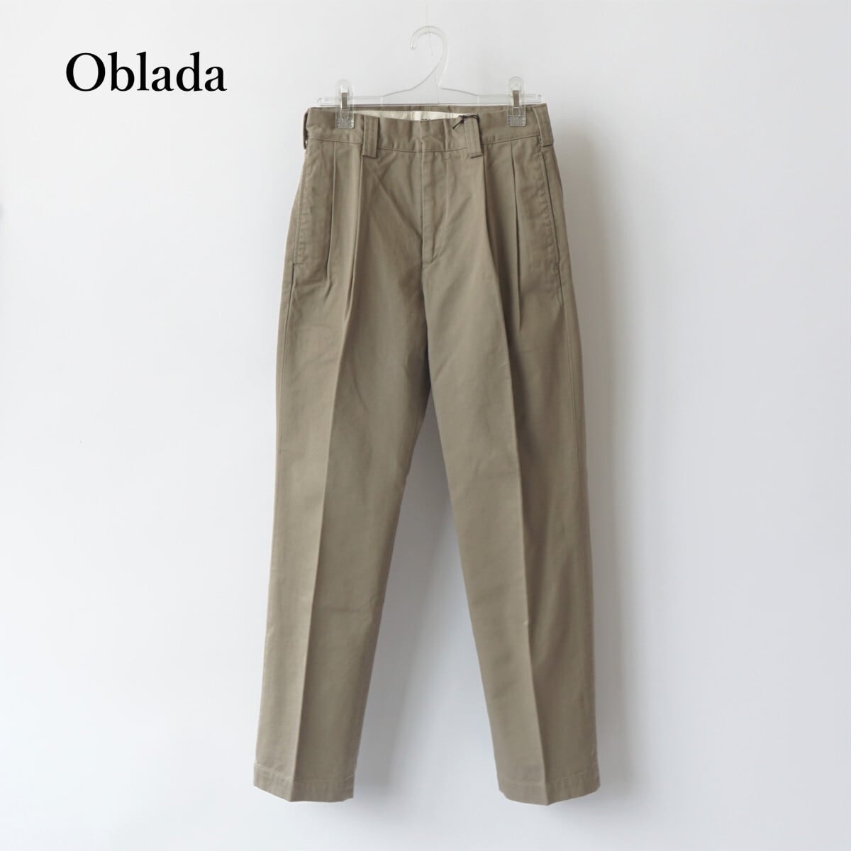 Oblada/オブラダ・OFFICERS CHINO | a flat shop powered by BASE