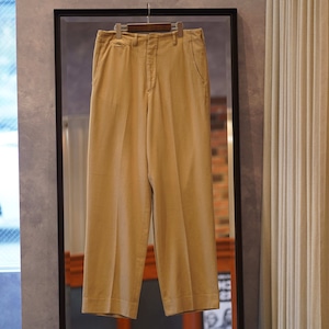 MAATEE＆SONS (マーティーアンドサンズ) 23AW "CHEAP CHINO" -薄BEIGE-