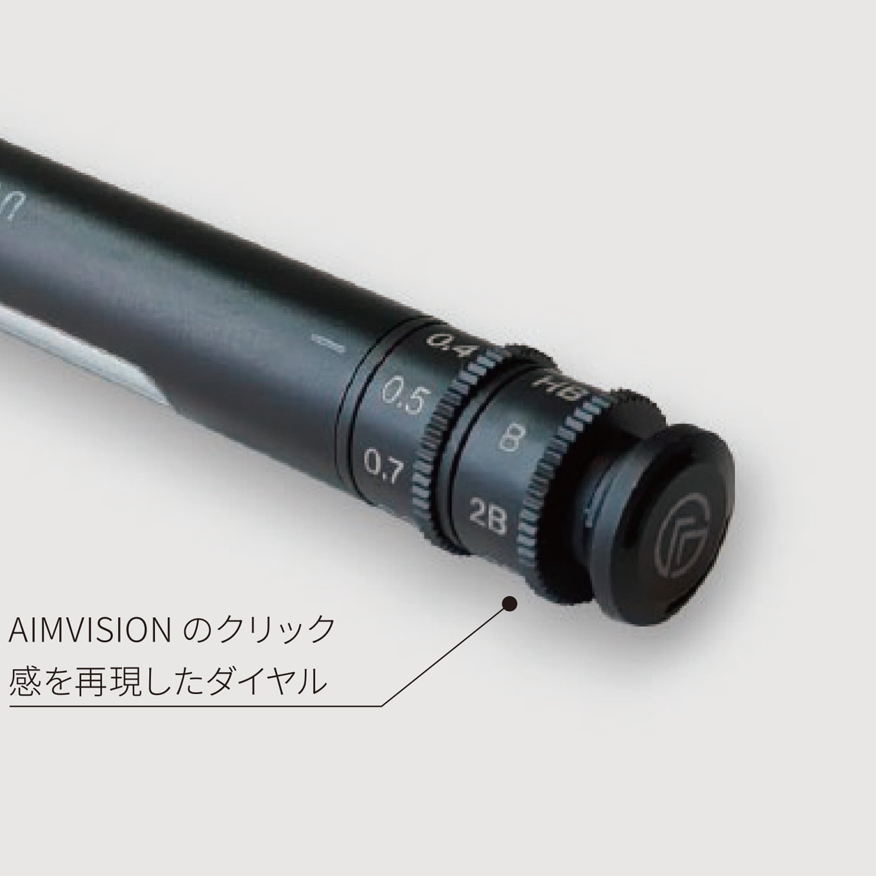 KAYOU＋】AIMVISION シャープ芯ケース （アロイシルバー） | 590&Co.
