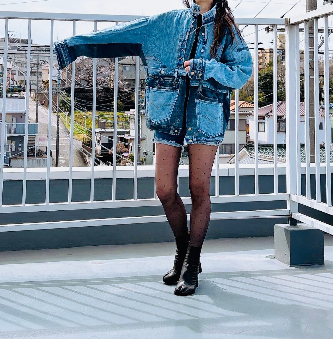再販!denim jacket