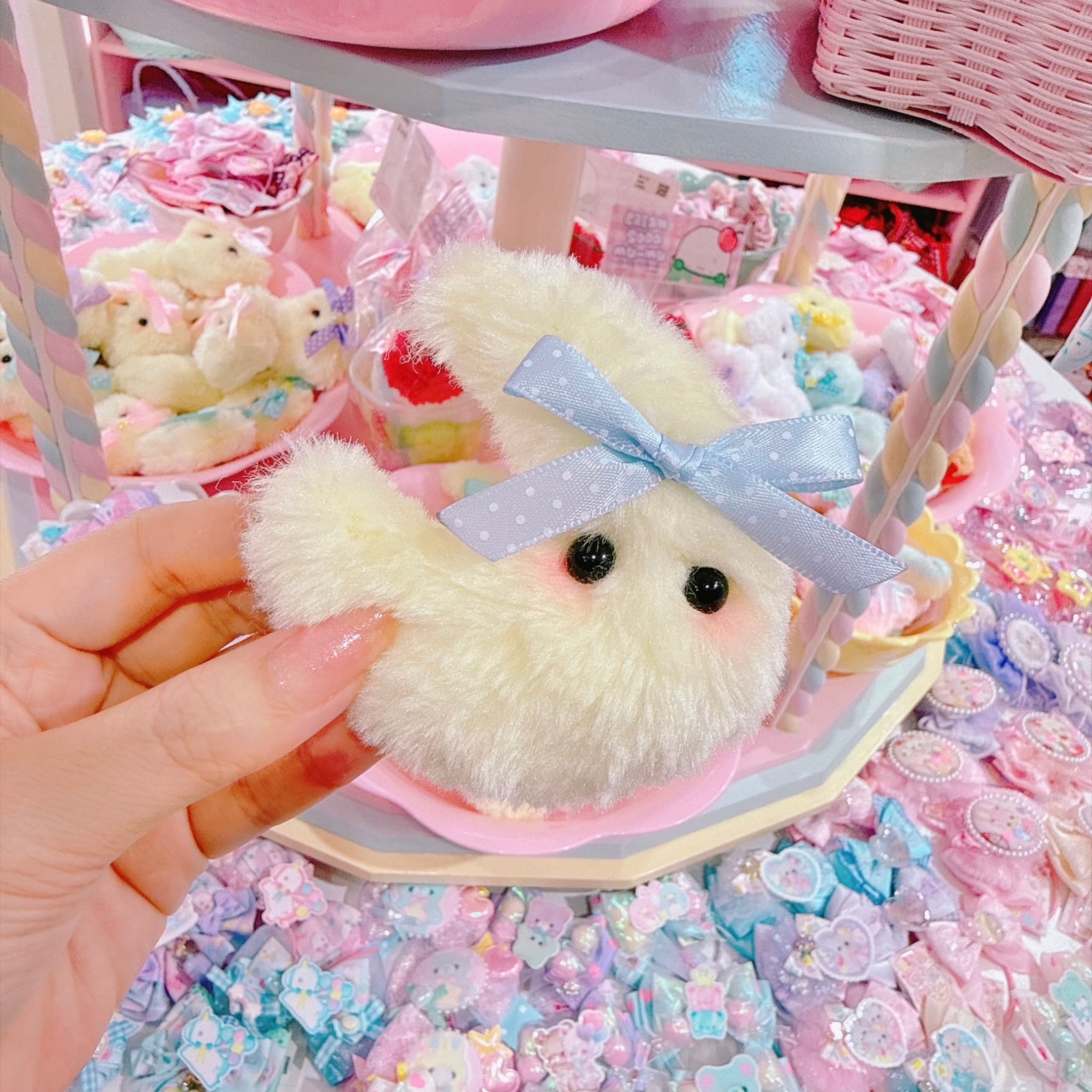 【あにあーる】ふわふわおつきさま2wayピン（BL）
