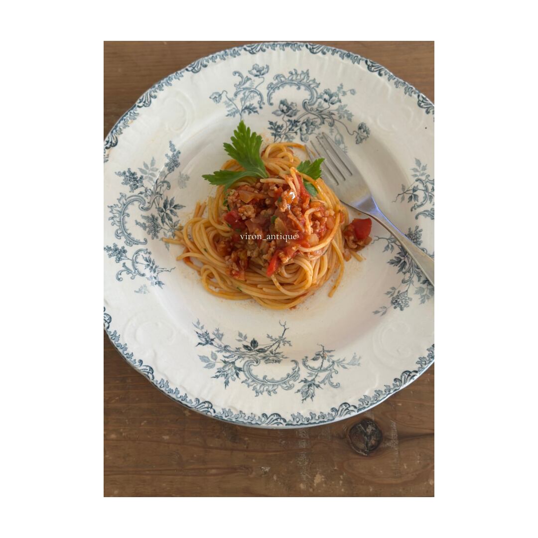 Choisy le roi ショワジールロワ / “VILLARS” 深皿プレート b