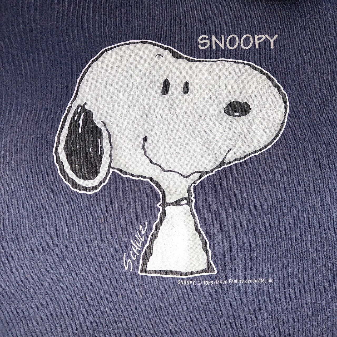 90s スヌーピーパーカー Lサイズ Leeボディー 古着 SNOOPY PEANUTS 