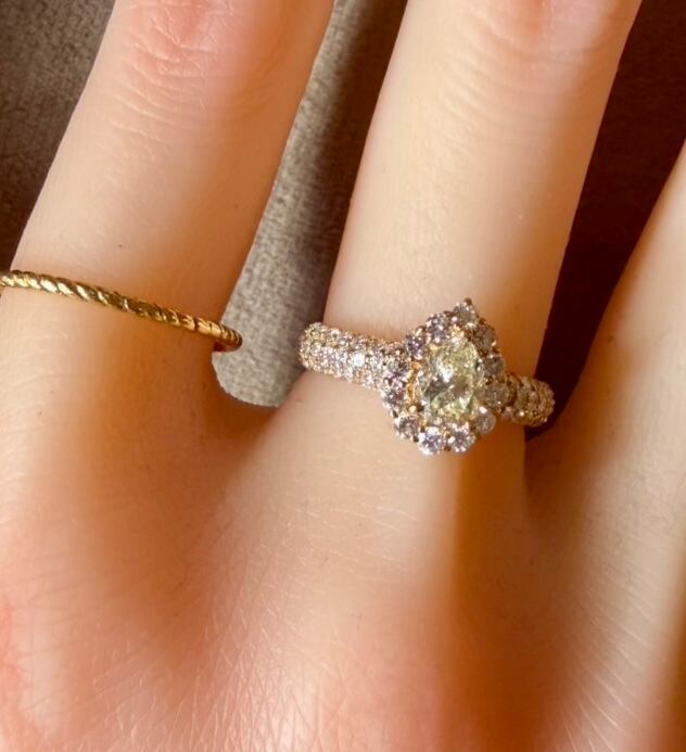 豪華1.51ct✦ポンテヴェキオ◇K18YG*12号*ダイヤモンドリング* | Me,MiNE