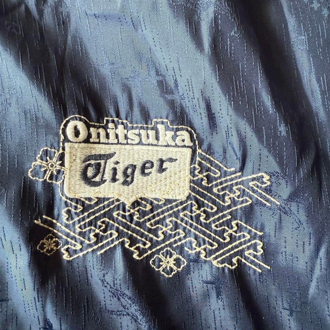Onitsuka Tiger / embroidery nylon jacket size L | 古着屋COBBLES