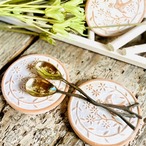 真鍮製のスプーン2本セット