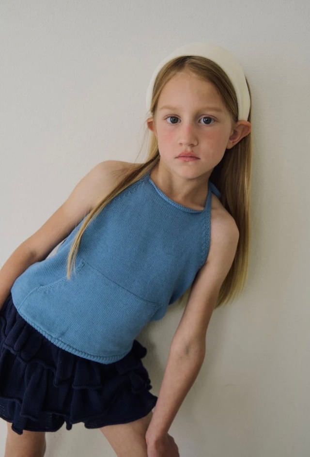 【 SOYE / 予約 】Pocket Halter Sleeveless Knit