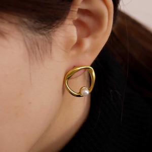 316L pearl weaved pierce #p48