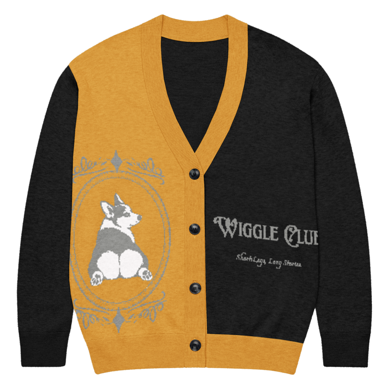 ROYAL BUM Knit Cardigan　[T0097]