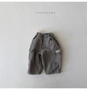 ザゴグマ / THE GOGUMA / コーデュロイカーゴ裏起毛パンツ / 韓国子供服 / ジュニア / 26winter〖取寄〗*JS~JL*