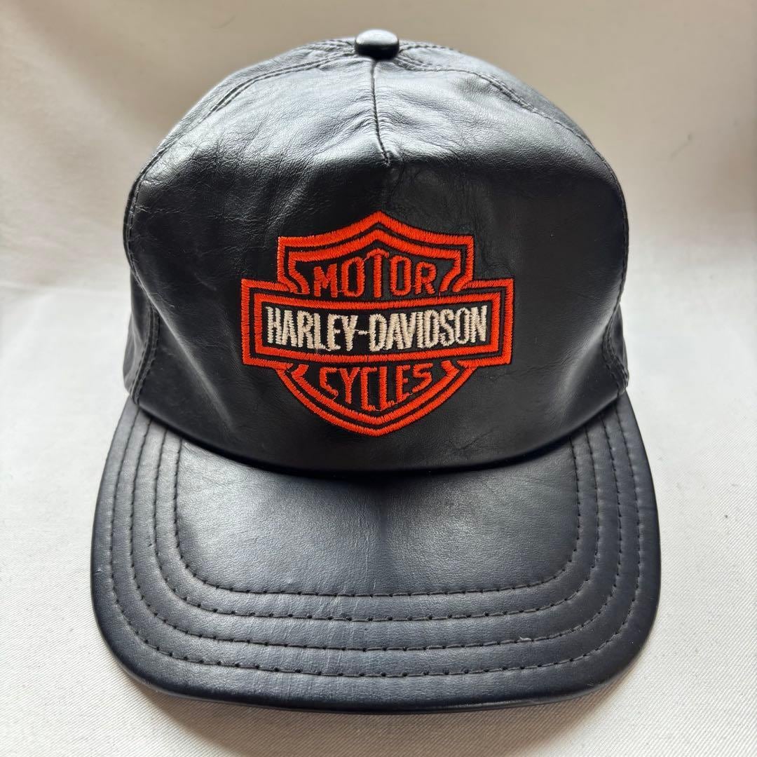 レザーキャップ ハーレーダビッドソン ハーレー キャップ HARLEY
