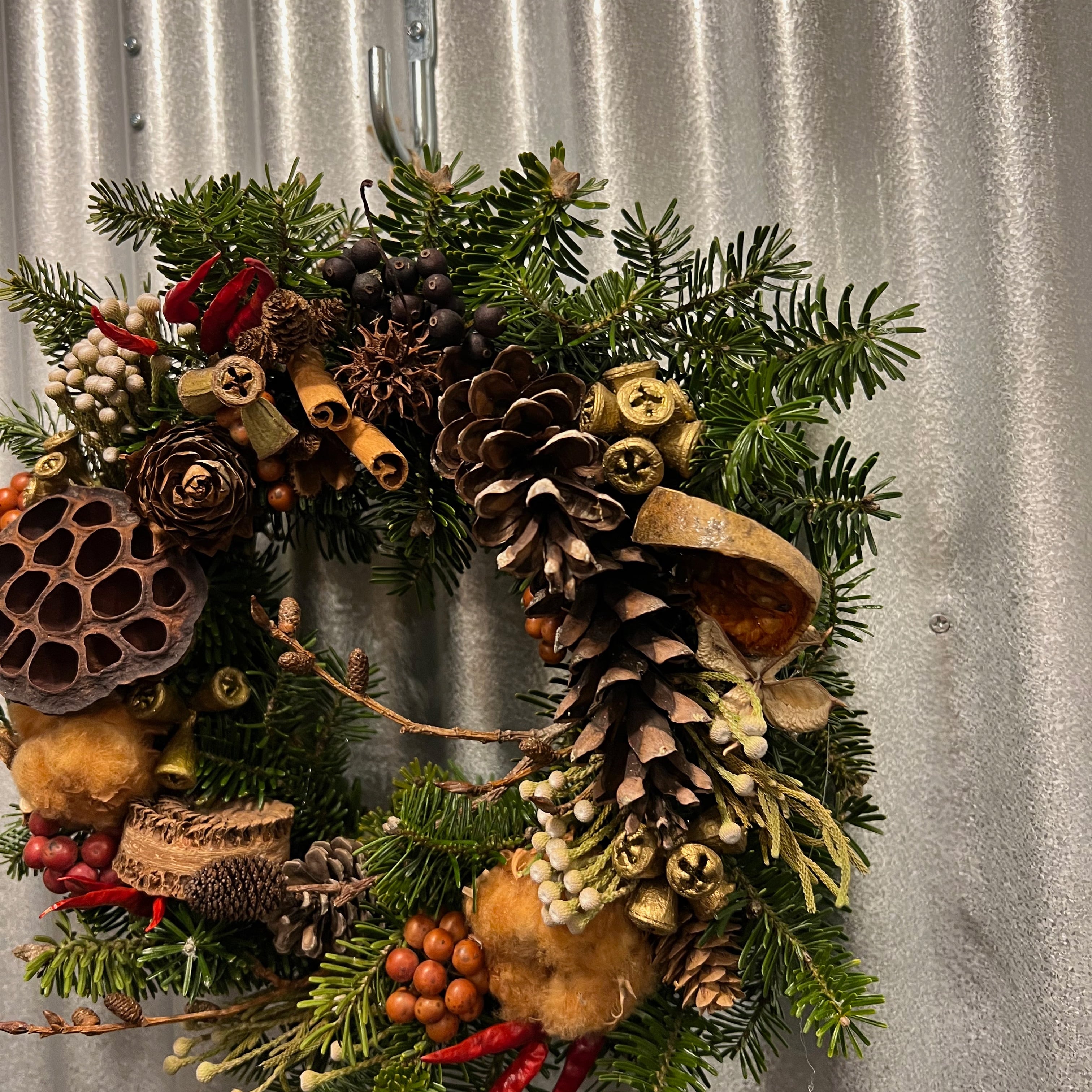 クリスマスリース☆Dried flower wreath⭐︎モミの木リース☆ドライ