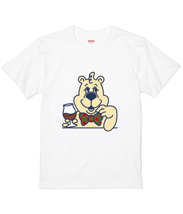 Bär Dram Face T-shirt White