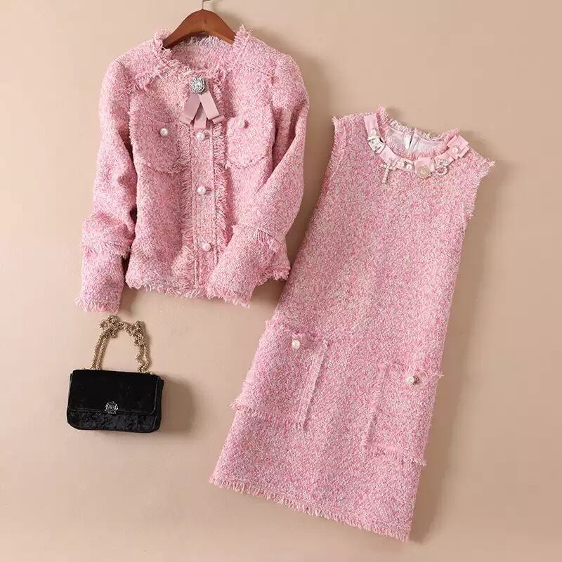 送料無料 ツイードジャケットワンピセット 2色 ピンク グレー ツイード ジャケット ワンピ セット ワンピース 上品 優雅 エレガント レディース おしゃれ ファッション 年始セール Glavie 送料無料 ツイードジャケットワンピセット 2色 ピンク グレー ツイード ジャケット ワンピ セット ワンピース 上品 優雅 エレガント レディース おしゃれ ファッション 年始セール Glavie