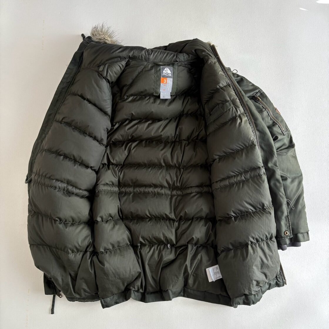 2000s NIKE ACG military down jacket 