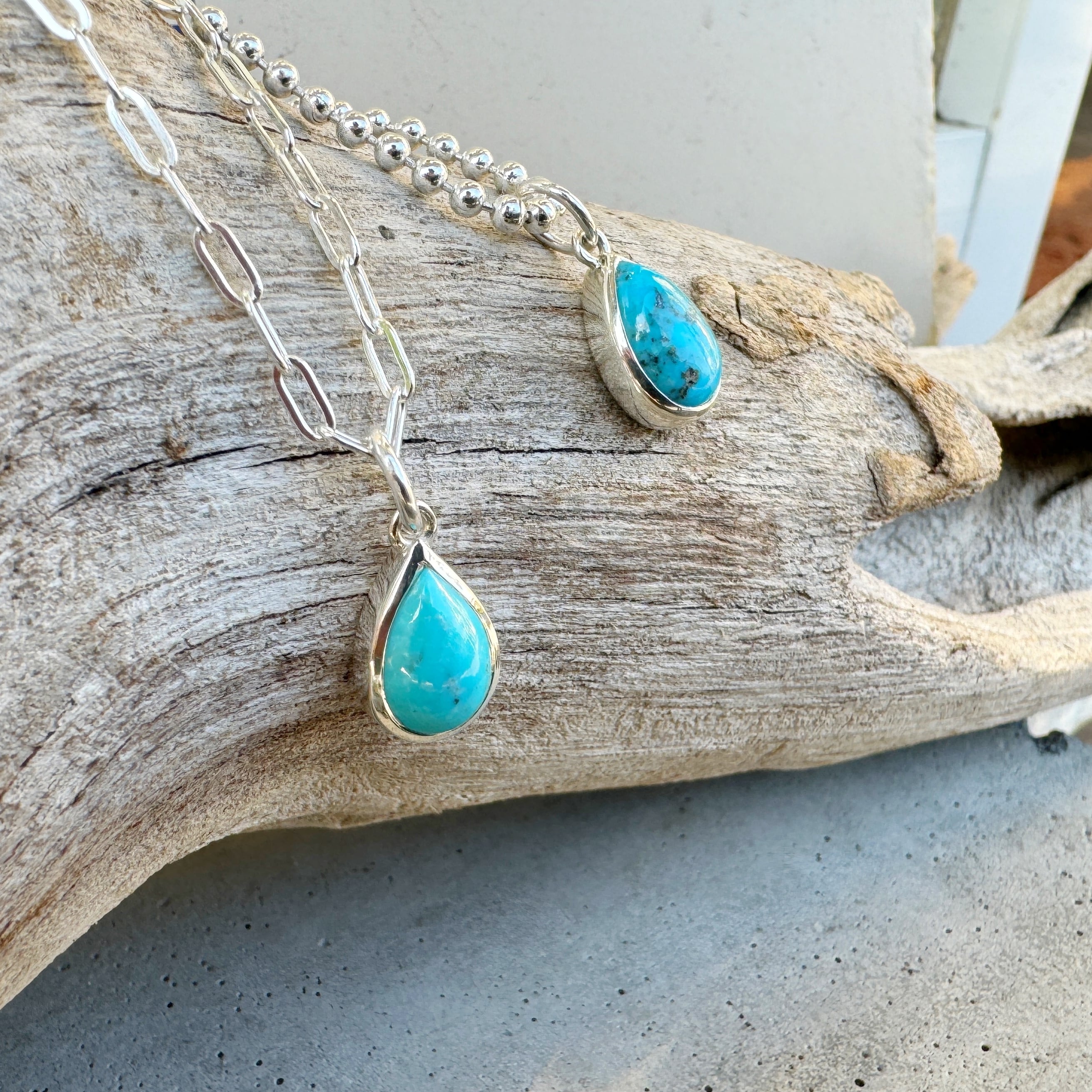 ラスト2！！】Lagoon Original アリゾナ ターコイズ ドロップ型  