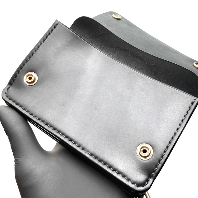 [Triple Stamped Edition] AMERICAN FULL SHELL CORDOVAN/トラッカーウォレット