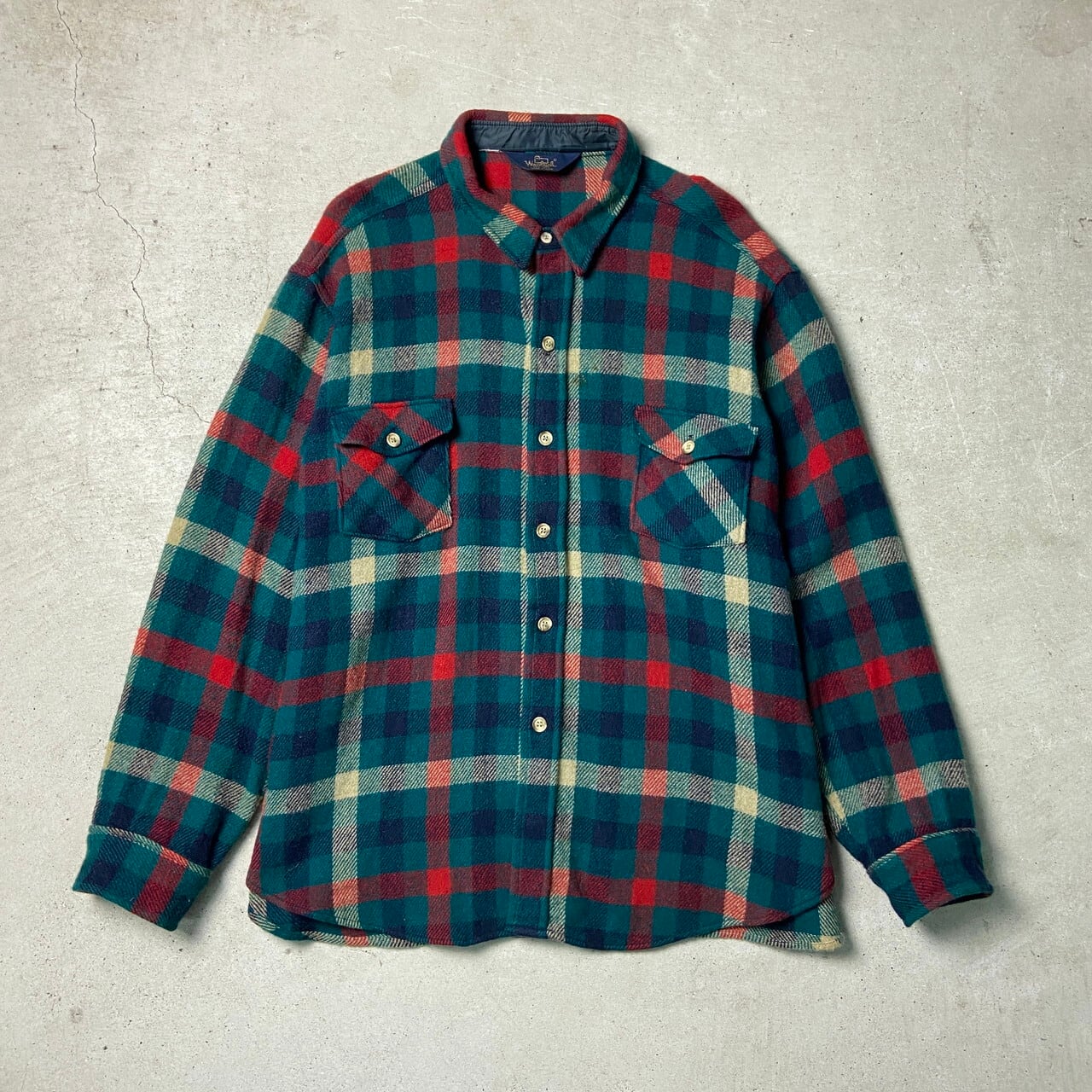 80年代 USA製 WOOLRICH ウールリッチ ウール マウンテンパーカー