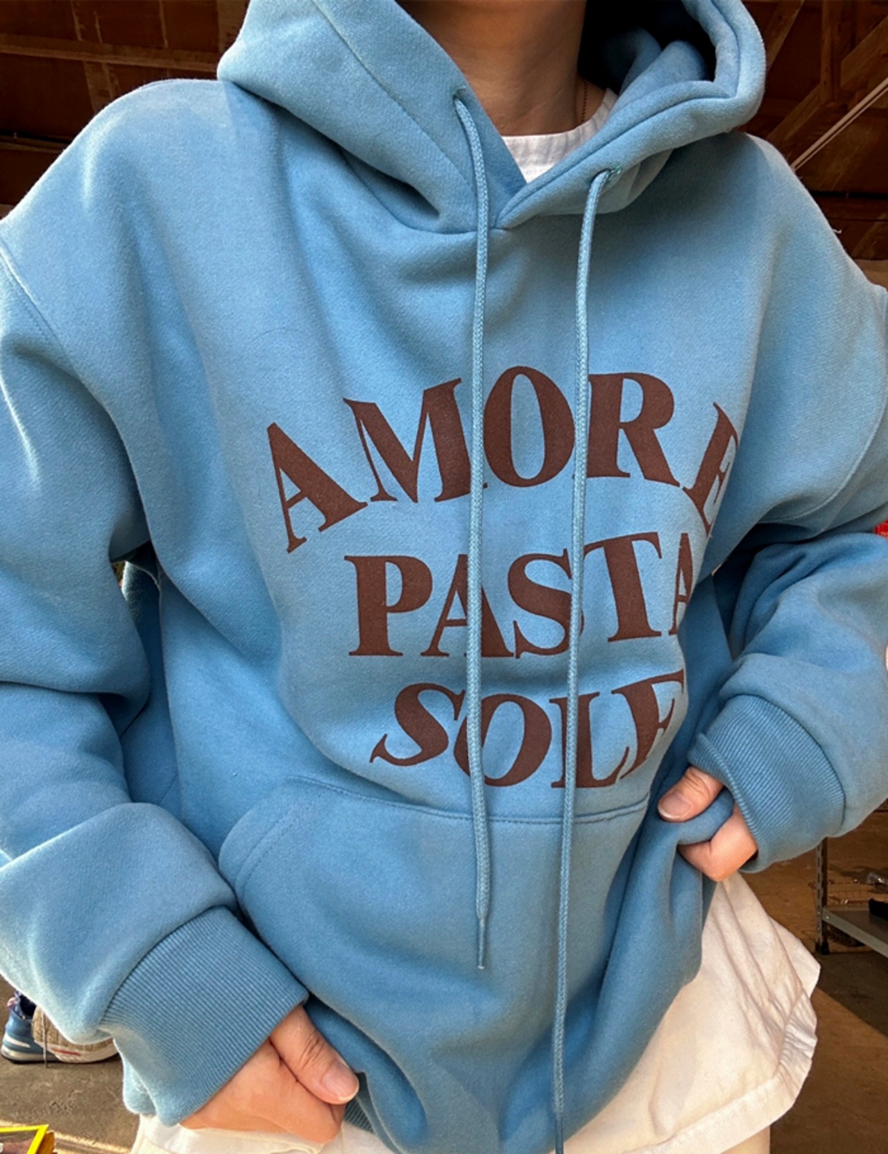【新作5％OFF・3日間】裏起毛・Amore Parka_5colors